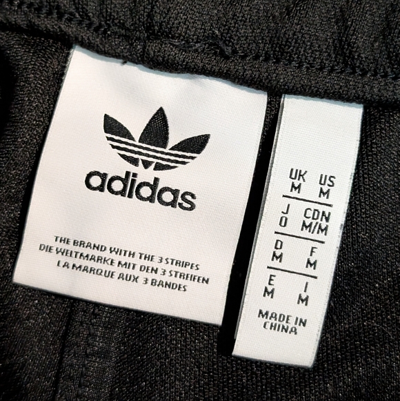 Rare!!! Adidas OG SST 50th Anniversary Superstar Track Pants Black 24K Gold - Picture 14 of 15